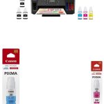 Canon PIXMA G6020 All-in-One Supertank Wireless (Megatank) Printer, Copier and Scan with Mobile Printing, Black, Works with Alexa
